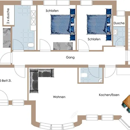 Wellnesshaus Cervus Lägenhet
